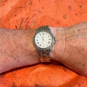 Maurice Lacroix Two-Tone Men’s Dress Watch - Silver and Gold